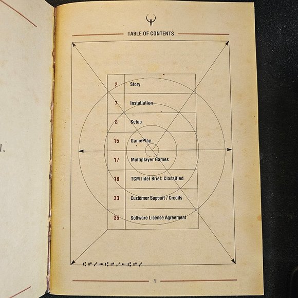 QUAKE II for PC original 1997 manual, highly collectible - booklet only, VGUC - Picture 4 of 5